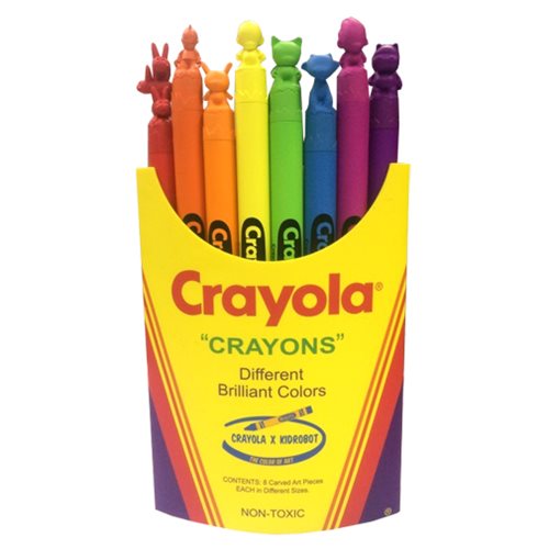 Kidrobot x Crayola Crayons Medium-Sized Box Vinyl Figure
